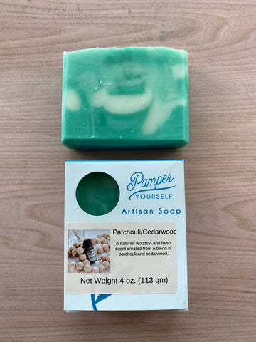 Patchouli Cedarwood Artisan Soap