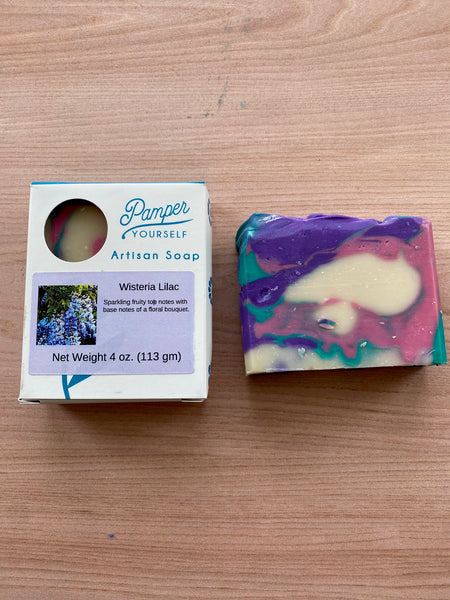 Wisteria Lilac Artisan Soap