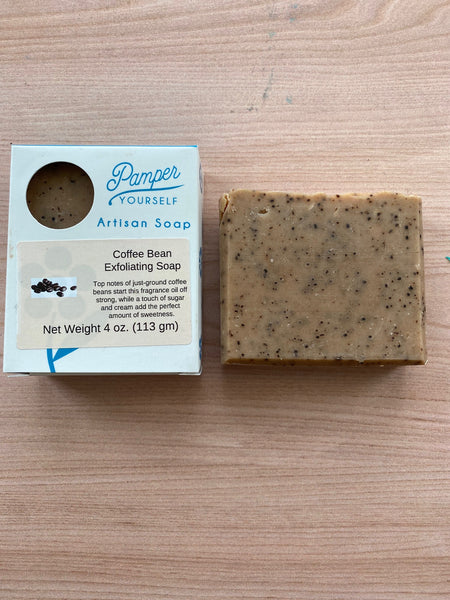 Coffee Bean Exfoliating Artisan Soap