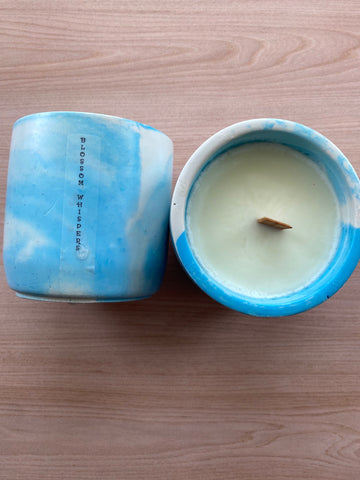 Blossom Whispers Hydrostone Candle