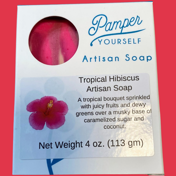 Tropical Hibiscus Artisan Soap