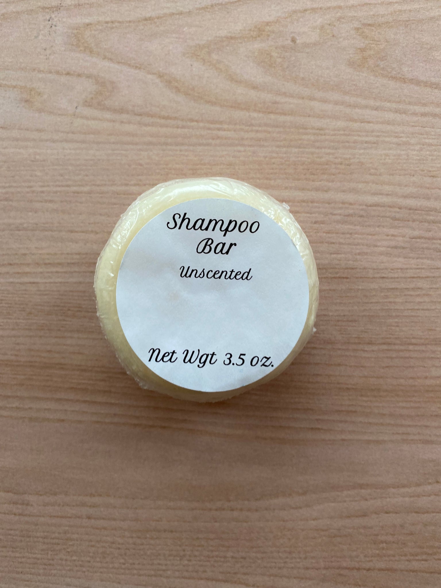 Unscented Shampoo Bar