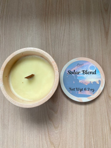Solar Blend Hydrostone Candle