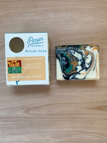 Orange Patchouli Artisan Soap