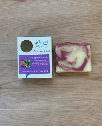 Grapefruit Mint Artisan Soap