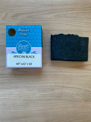 African Black Artisan Soap