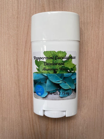 Peppermint Eucalyptus Deodorant-aluminum free