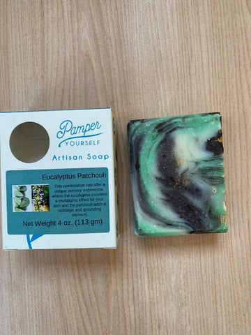 Eucalyptus Patchouli Artisan Soap