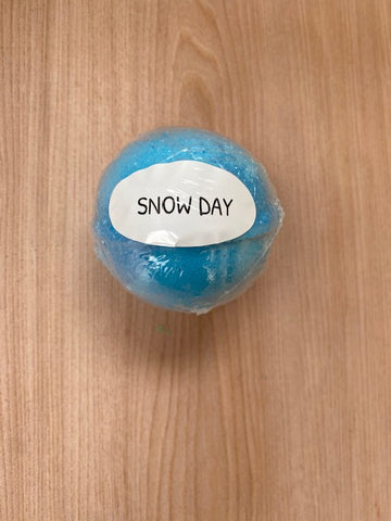 Snow Day Bath Bomb 3 pk