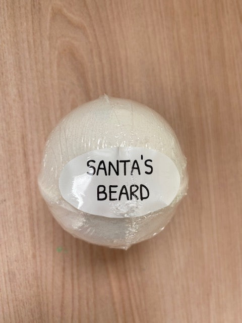 Santa's Beard Bath Bomb 3 pk