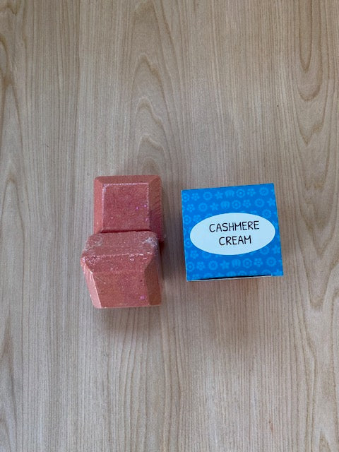 Cashmere Cream 2 piece Bath Bomb-3 pack