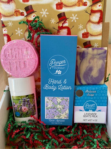 All Lavender Bath and Body Gift Set