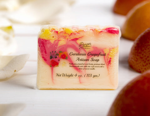 Gardenia Grapefruit Artisan Soap