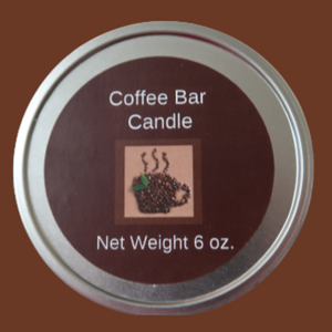 Coffee Bar Soy Candle with Wood Wick