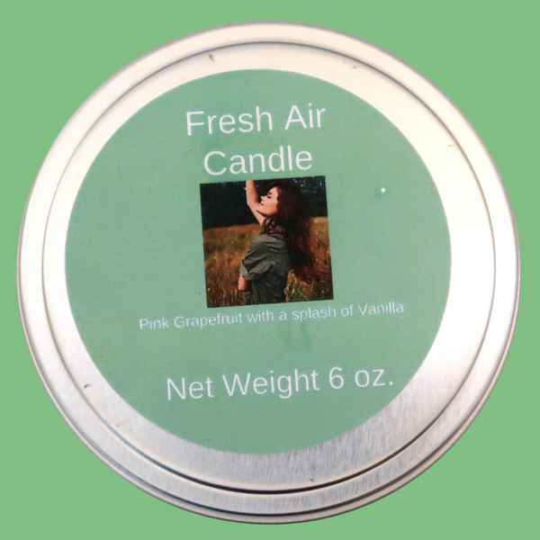 Fresh Air Soy Candle with Wood Wick